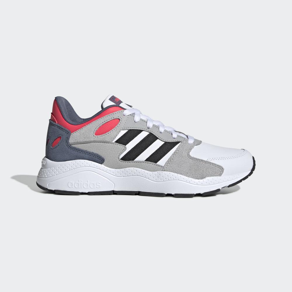 Adidas Men's Crazychaos Walking Shoes White/Black/Red Ireland EE5589